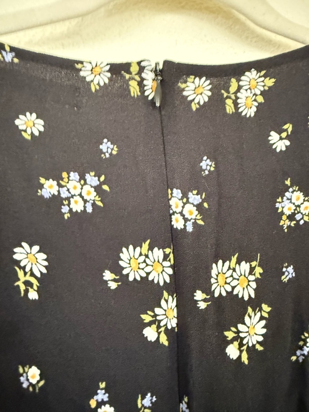 Reformation Janine mini dress daisy print black - Picture 12 of 16